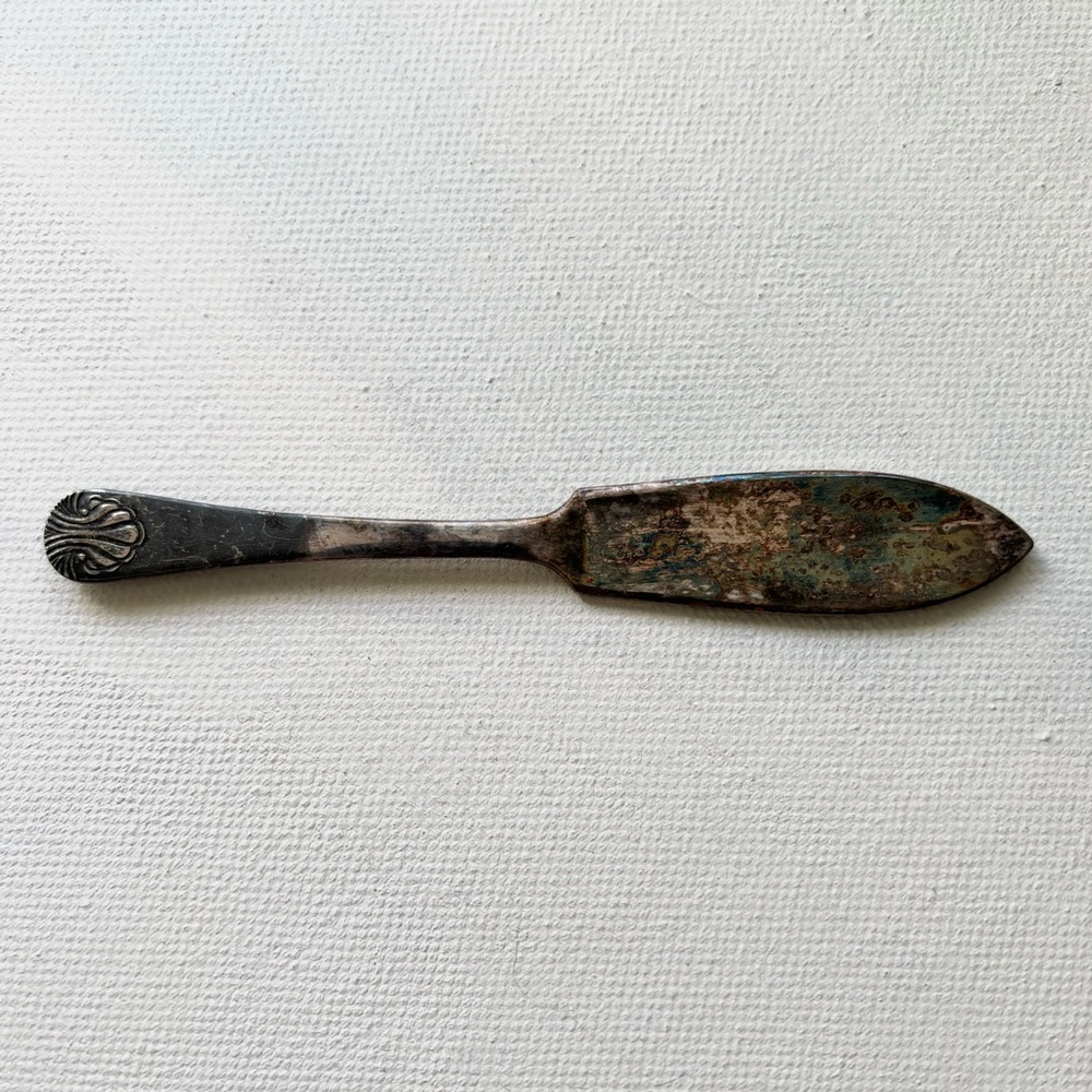 Silver Plated Butter Knife Made in England